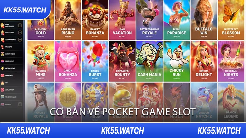 Cơ Bản Về Pocket Game Slot